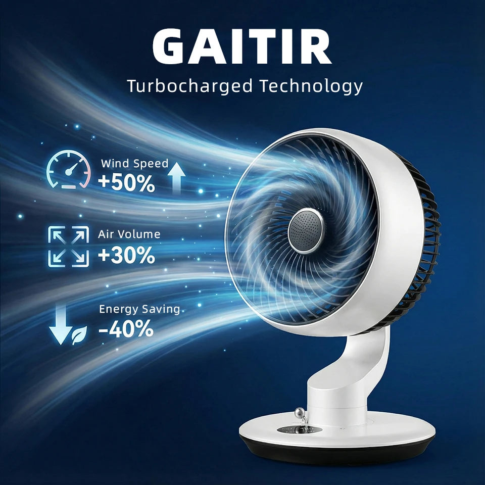 7800 MAh USB Suction Cup Fan Silent 120°Shaking Head Fan Household Circulating Fan Kitchen And Bathroom Non Perforated Hang Wall