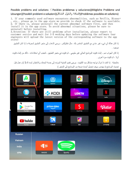 TV98 ATV X9 Smart TV Stick Android14 Allwinner H313 OTA 8GB 128GB Support 8K 4K Media Player 4G 5G Wifi6 HDR10 Voice Remote iptv