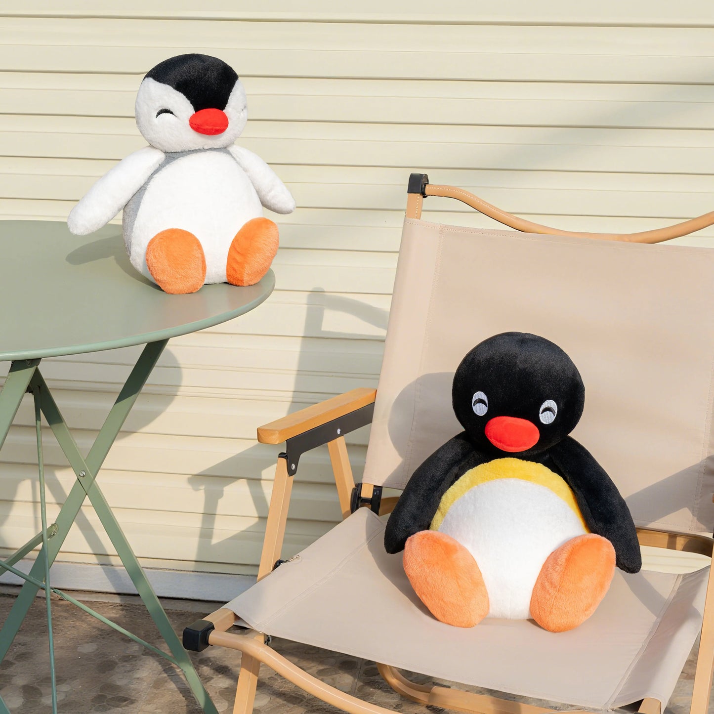 Youmai Genuine Pingu Penguin Squinting Smile Plush Toy Basic Style Cute Cartoon Stuffed Doll Kids Soothing Accompany Figure