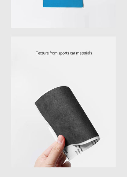 For Tesla Model 3 (2024-) Model Y(2025-) Center Console Panel Trim Sticker Anti Scratch Car Interior Accessory Made of Alcantara