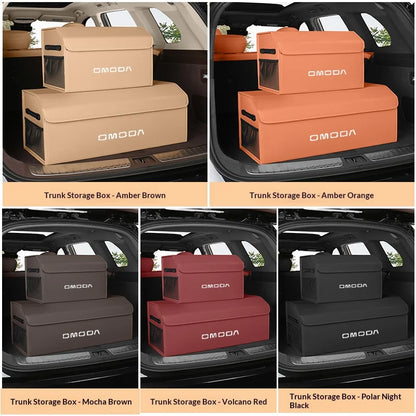 Suitable for Omoda s5 fx 9 EV PHEV C5 E5 C9 7 8plus car trunk storage box folding storage box large capacity storage box