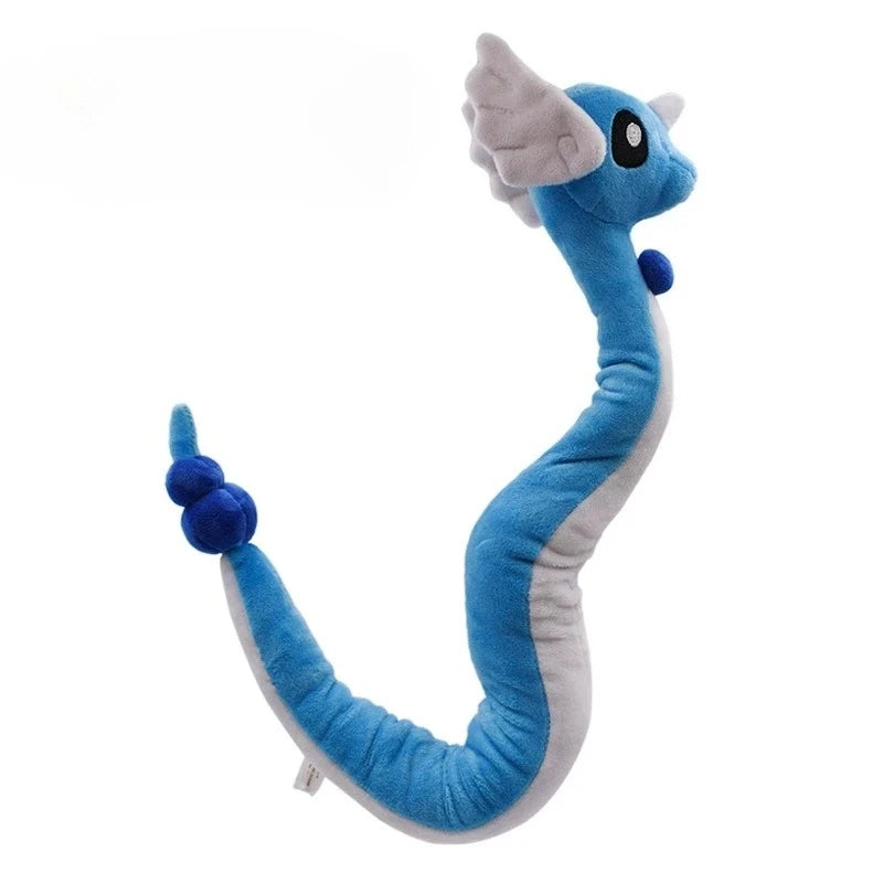 20-68cm Kawaii Anime Original Flash Dragonite Mini Dragon Dragonair Cartoon Soft Plush Doll Throw Pillow Child Birthday Gift