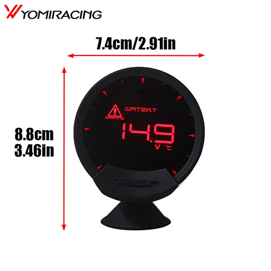 Greddi Sirius 7 Colors LCD Head Up Display Boost Water&Oil Temp Oil Press RPM Fuel Pressure Air-fuel ratio EGT Gauge  ﻿