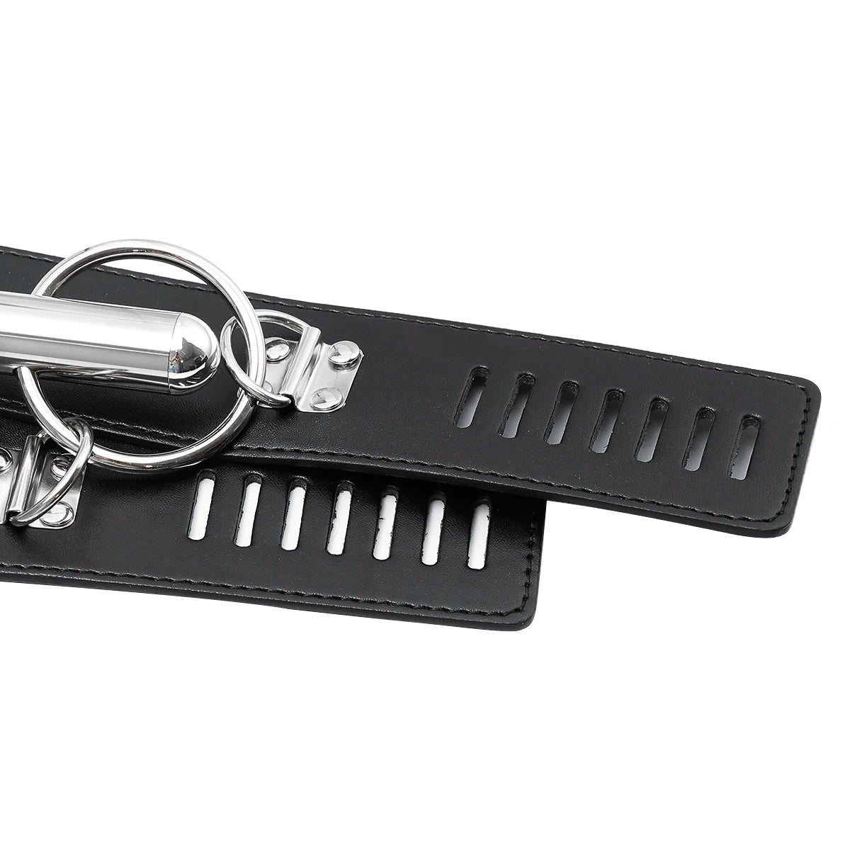 BDSM Restraint Handcuff Set Leg Cuff Neck Restrain Kit SM Fetish Stainless Steel Extend Spreader Bar Adult Couple Slave Harness