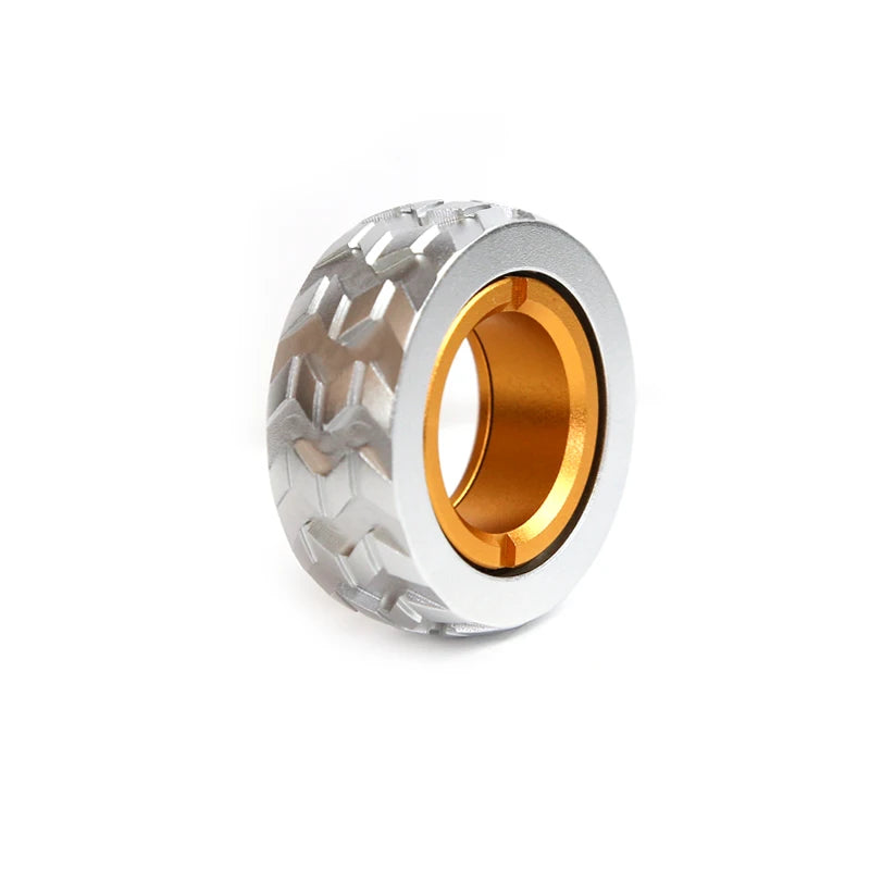 Mechanical Fidget Ratchet Ring EDC Fidget Sliders Fidget Toys Stress Relief For Adults Magnetic Metal For Adult Children Gift