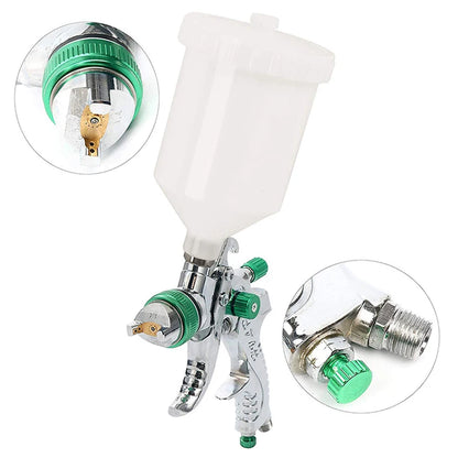 HVLP Professional Spray Gun 1.4/1.7/2.0/2.5mm Steel Nozzle Gravity Spray Gun Portable Car Paint Spray Gun DIY Spray Paint Kit