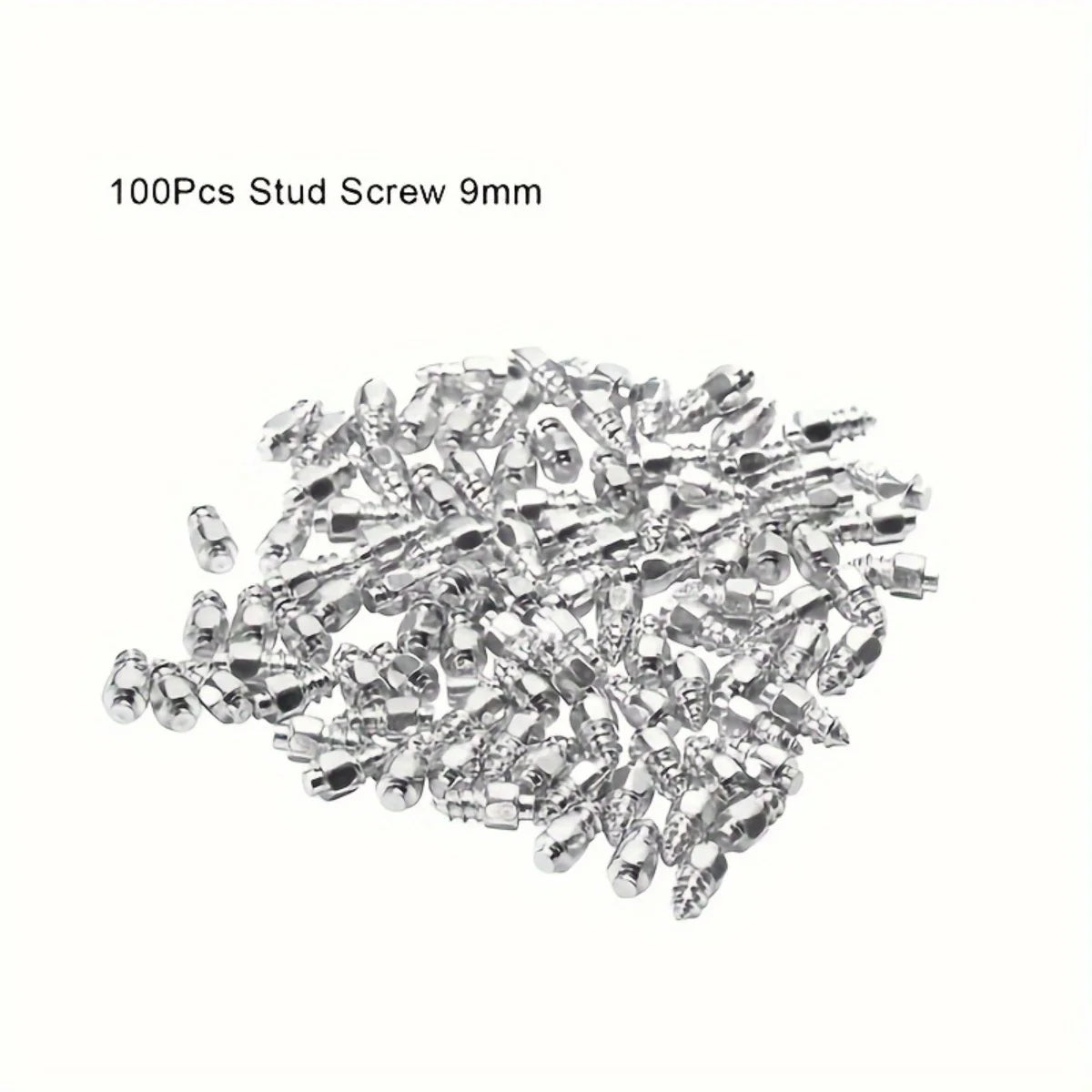 4*12/4*9mm non-slip skid nails Non-slip wheel tires 100PCs for cars motorcycles bicycles cars winter emergency