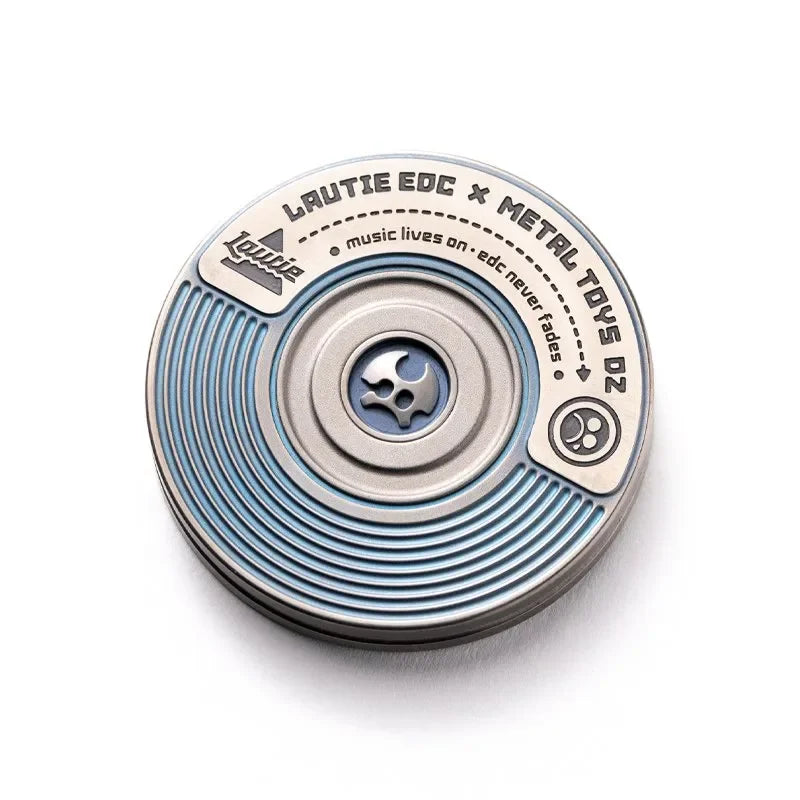 LAUTIE & DZ Co-Branded “Showhand” Pocket Haptic Coin Fidget Toy Anxiety Toy Desk Toy