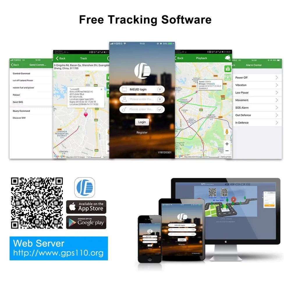 GPS TRACKER GT02D Vehicle GPS TRACKER Car GPS Tracking Monitor Motorcycle GPS Tracker GPS Lotation Tracking