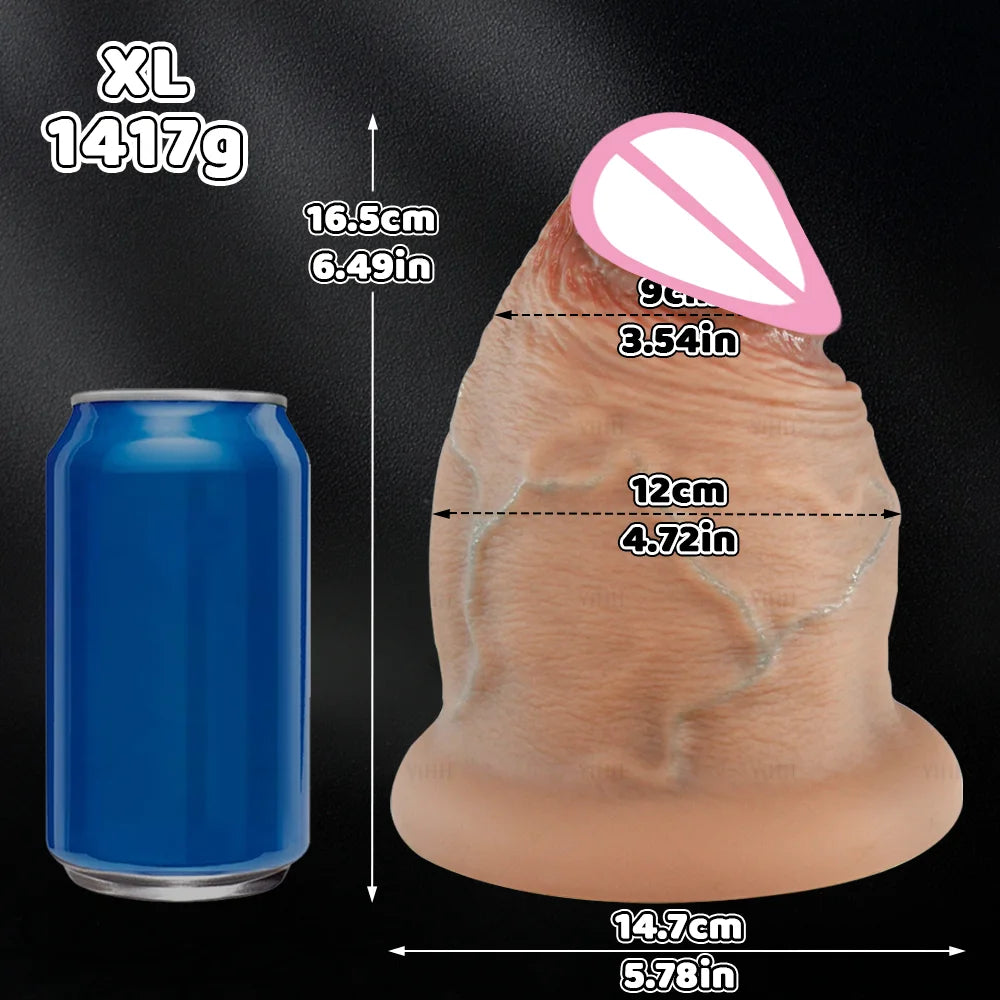 XXL Super Bigger Thick Dildos Realistic Silicone Anal Dildo Expander Thick Penis Butt Plug Adult Sex Toys Masturbation Big Dick