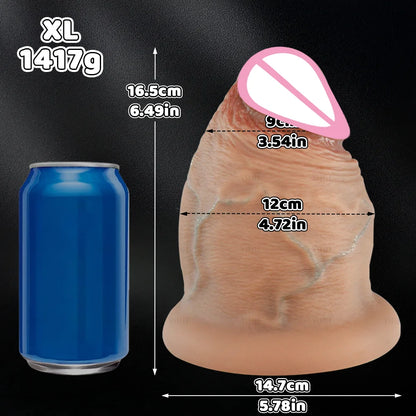 XXL Super Bigger Thick Dildos Realistic Silicone Anal Dildo Expander Thick Penis Butt Plug Adult Sex Toys Masturbation Big Dick