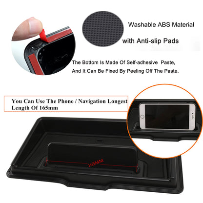 Car Co-pilot Handle Storage Box Center Console Dashboard Organizer Tray for Suzuki Jimny JB64 JB74 2019 Up Interior Accessories