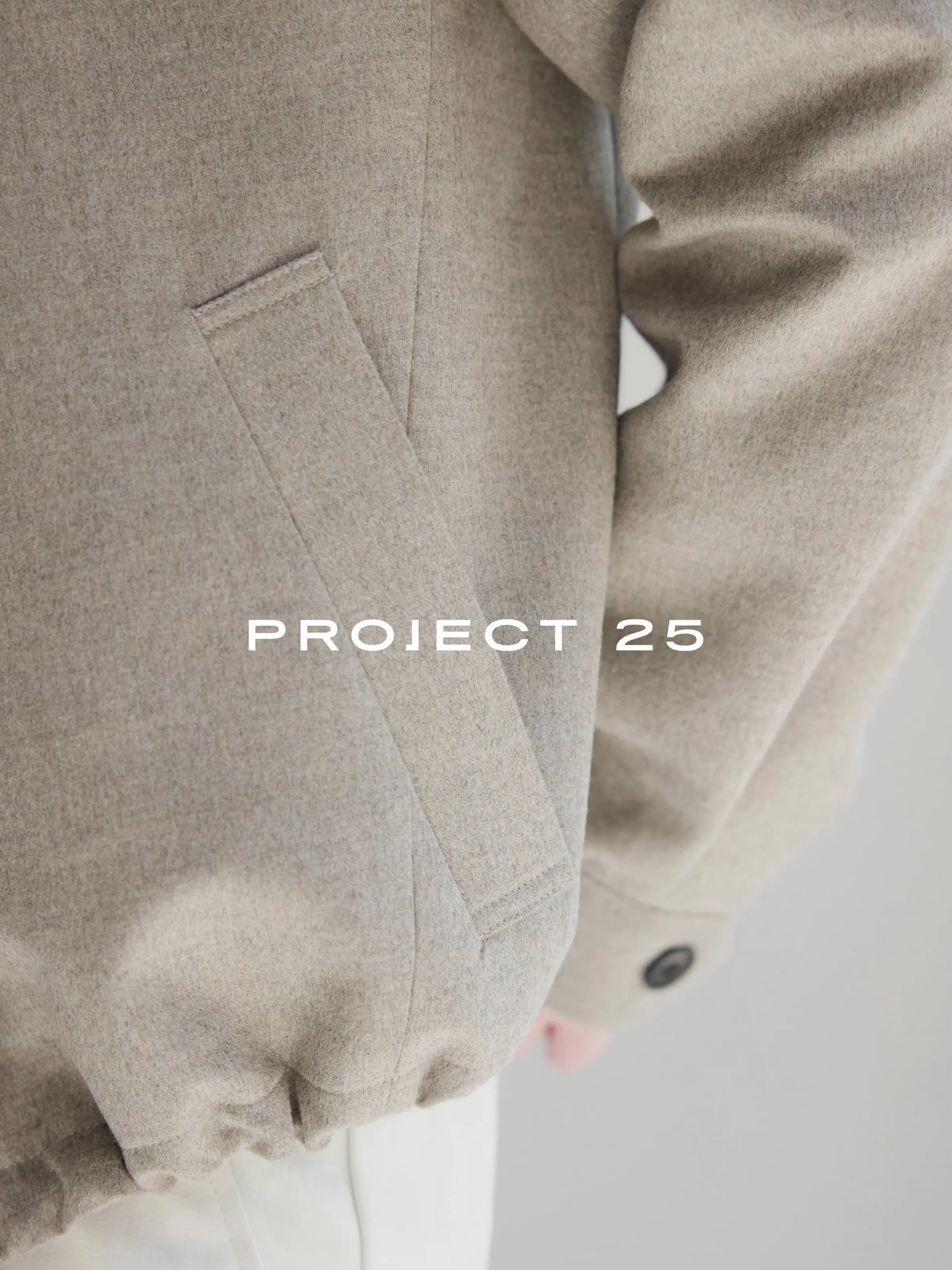 PROJECT 25 Men's Imported Wool Modal Blend Lapel Jacket Casual Commute Short Wide Fit Old Money Style Fall Winter Outerwear