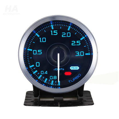 HA Accessories 60mm Auto Gauge Meter 7Color Def i Advance A1 Oil Pressure Turbo Boost EGT Exhaust Temp Tachometer Water Oil Temp