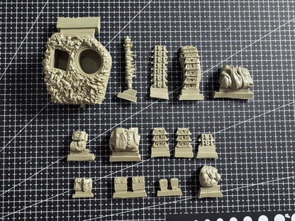 1/35 Churchill MK VII Accessories Set T35020, Resin Model Kit Parts for Military Tank Diorama Scene Building