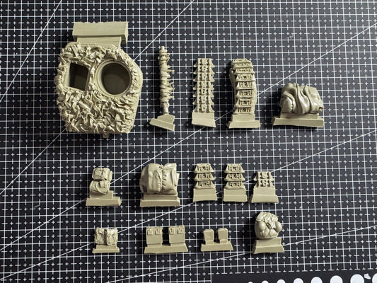 1/35 Churchill MK VII Accessories Set T35020, Resin Model Kit Parts for Military Tank Diorama Scene Building
