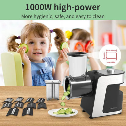 SOKANY1180 Household Vegetable Cutter Slicer Shredder for Carrot Potato Cucumber - Kitchen Tool for Efficient Food Preparation