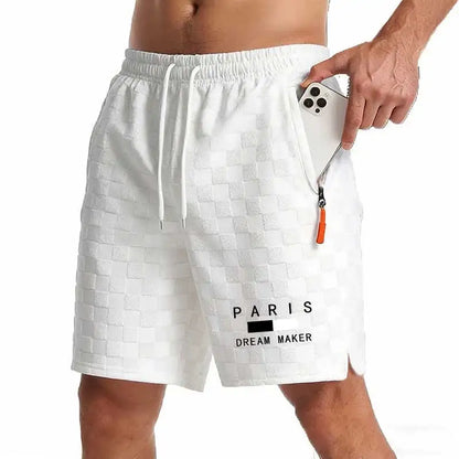 Summer New Men Printing Sweatpants Casual Shorts Men's Beach Shorts Basketball Short Trousers High Quality Sportswear Men