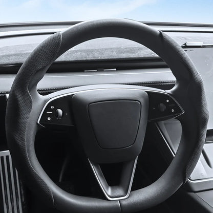 For Tesla Model Y Juniper 2025+ Steering Wheel Cover All Season Universal Sports Steering Wheel Cover