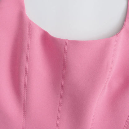 BSAY Women Fashion Summer White Halter Backless O-neck Comfortable Sling Crop Top Chic Female Sexy Streetwear Vest Mujer