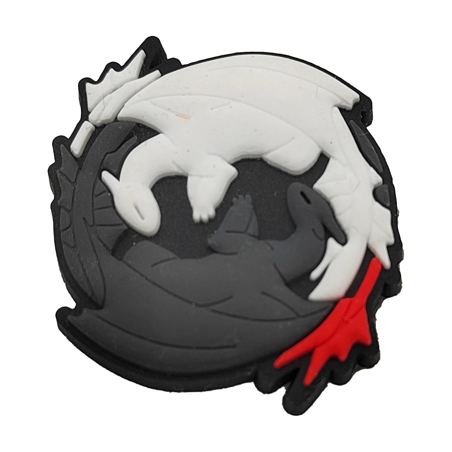 1-16pcs Cartoon Dragon Shoe Charms PVC Anime Shoes Accessories Fashion Boys Sandals Garden Shoe Buckle DIY Charms