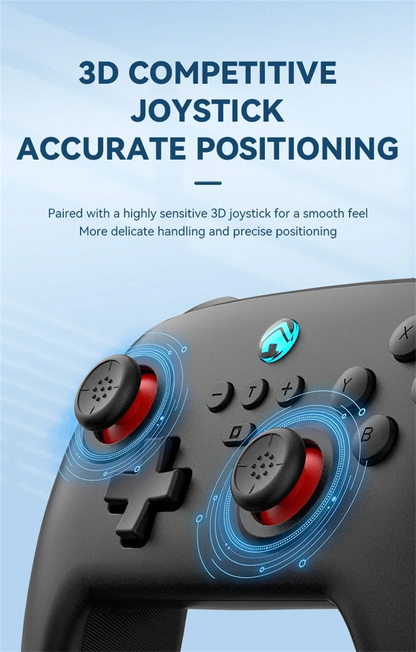 2026 New Switch Pro Wireless Gamepad For Nintendo Switch OLED Lite PC Steam Yuzu Bluetooth Joystick Controller Dual Vibration Tu