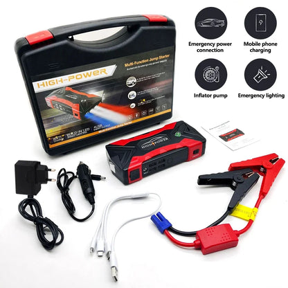 Portable Power Bank Battery Starter Launcher For Car Booster Articles 99800mAh 20000mAh Car Jump Starter 3000A Starting Device