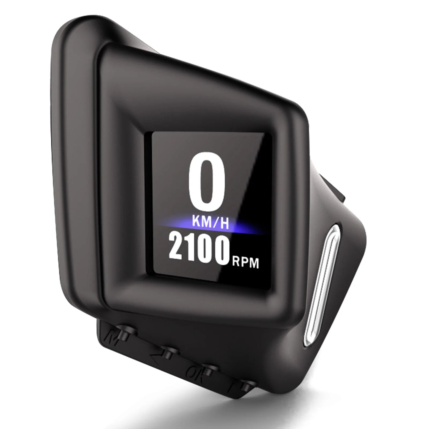 OBD2+GPS New Multi-function HUD Gadget On-board Computer A-pillar Trim Install RPM Turbo Oil Pressure Water Temp GPS Speedometer