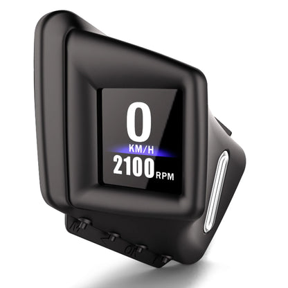 OBD2+GPS New Multi-function HUD Gadget On-board Computer A-pillar Trim Install RPM Turbo Oil Pressure Water Temp GPS Speedometer