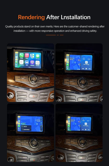 Wireless CarPlay Module For Nissan Pathfinder 2013-2019 QX60 QX70 QX80 Android Auto Car Play