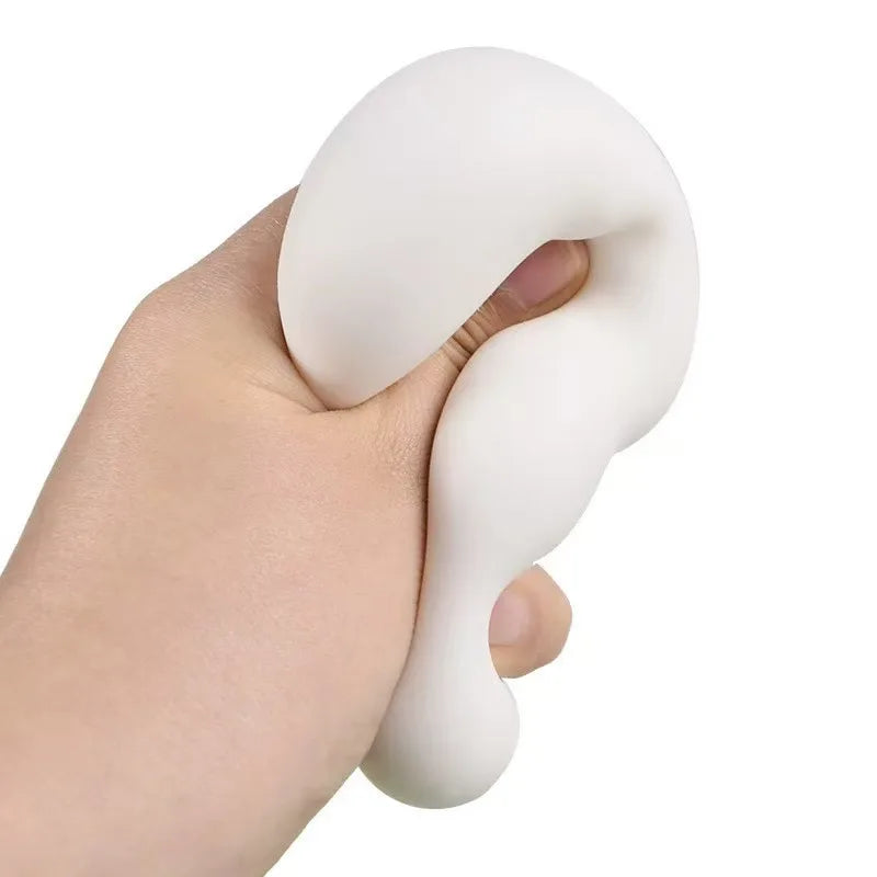 New Squishy Tofu Stress Balls Autism Sensory Toys Stress & Anxiety Relief Fidget Toys Dough Water Ball Gifts Bulk for Adults