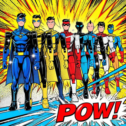 3D Printed Superheroes Invincible 2.0 Anime Multi-Jointed Shapeshift Toys Action Figures Mannequin Model Ornaments Gifts