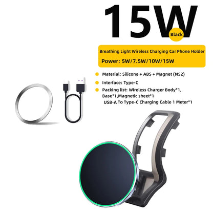 Special Car Phone Holder For Toyota CHR CH-R 2018 2019 2020 20212022 2023 Magnet Wireless Charger For MagSafe Accessories