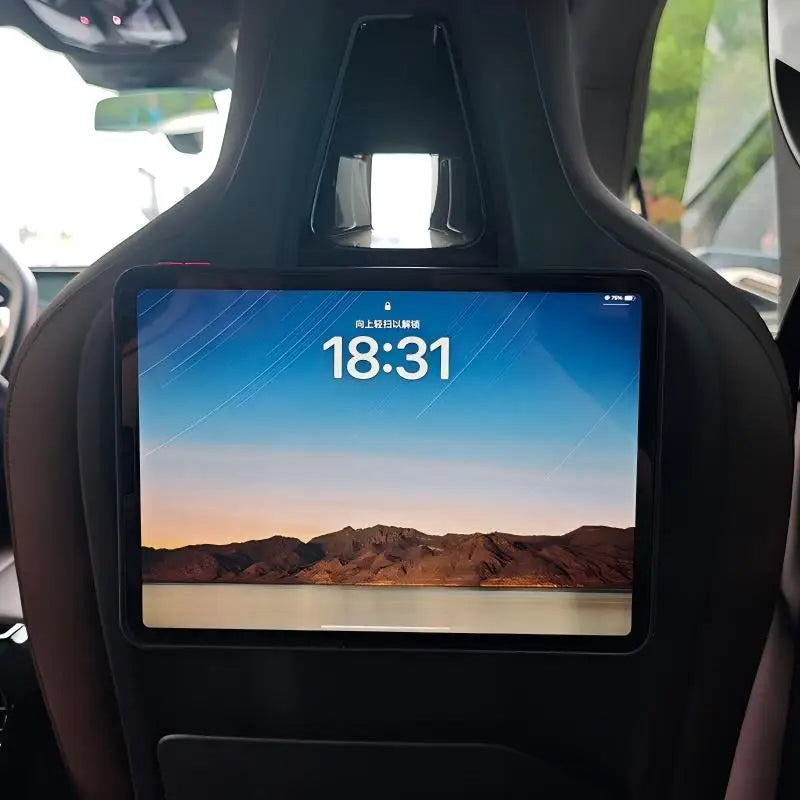 For BMW X6 X5 X3 X7 I5 I7 IX 2022 2023 2024 2025 Car Rear Seat Pad Phone Magnetic Holder Bracket 18W Wireless Charger Trim