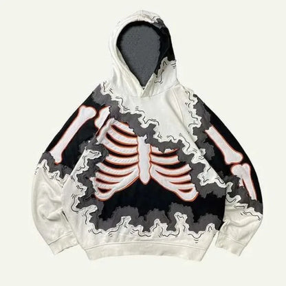 Cotton New Rock Spider Soft Man Hoodies Skull Luxury Simple No Brand Cheap Sweat Shirt Tops Welcome Deal In Sweatshirts for Men