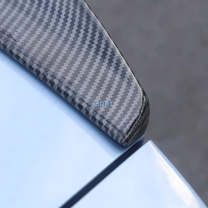 For BYD Seal EV 2022 + Car Styling Fixed Wind Pressure Tail Wing Cover Rear Trunk Roof Spoiler Sport Surround Plate Accessories
