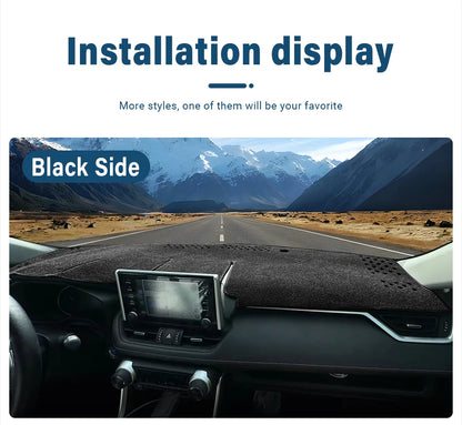 Car Dashboard Mat Sun Shade Instrument Desk Cover Accessories For Toyota RAV4 XA50 2019 2020 2021 2022 2023 2024 2025 Hybrid