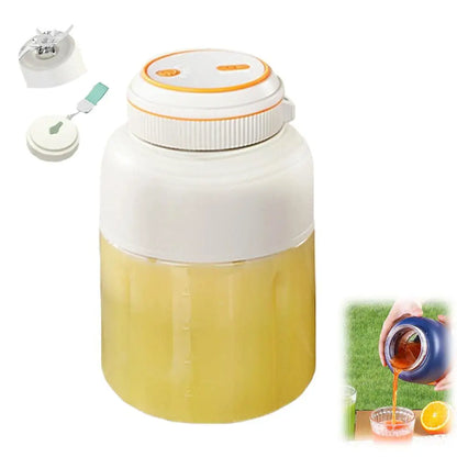 Portable Blender for Shakes and Smoothies Personal Size Juicer Cup Rechargeable Mini Fruit Mixer with Dual Lid for Travel Office