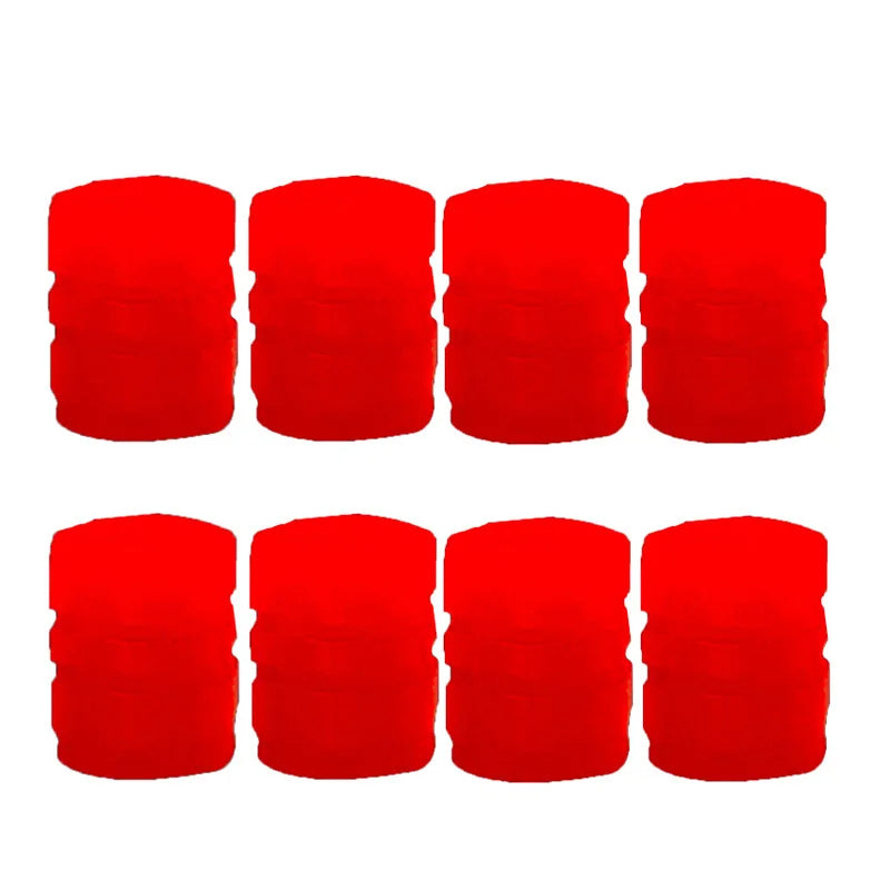 Luminous Car Tire Valve Caps Fluorescent Wheel Tire Decor Night Glowing Tyre Valve Stem Caps for Car Motorcycle Bike Accessories
