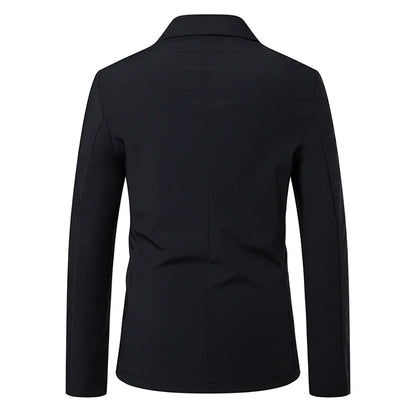 2026 New Summer Sunscreen Jacket for Men's Fattened Plus Size Fat Man Business Casual Suit Men's Top Single Piece