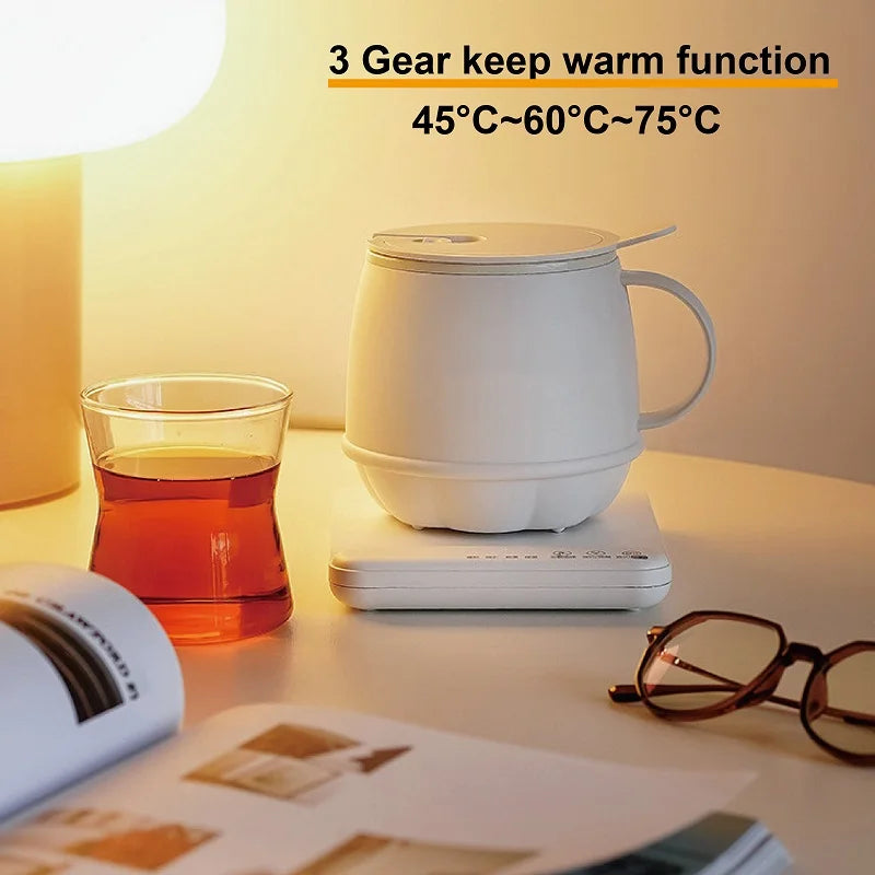 300W Smart Hot Milk Cup Office Mini Health Cup electric kettle Multi-function Home Breakfast Cup Fast Hot Milk Thermos Cup 300W