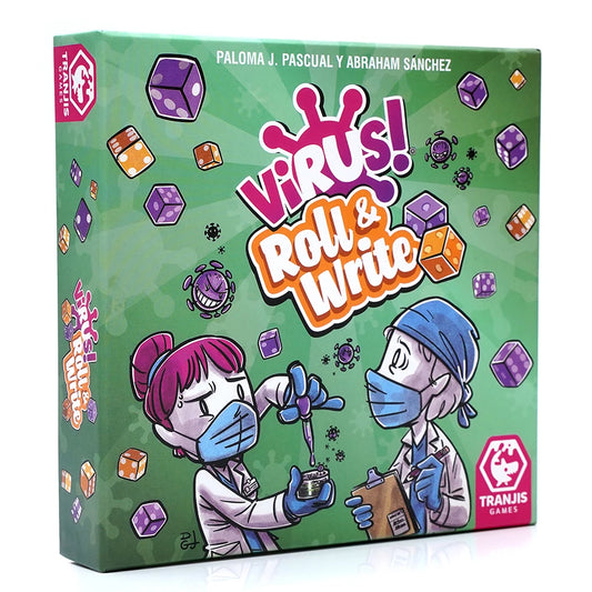 Virus roll & write Un divertidisimo