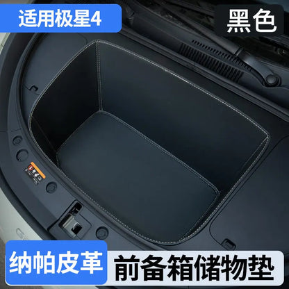 Full Enclosed Frunk Mat for Polestar 4 Custom Fit Car Front Trunk Liner Interior Styling Modification Accessories Interior Tools