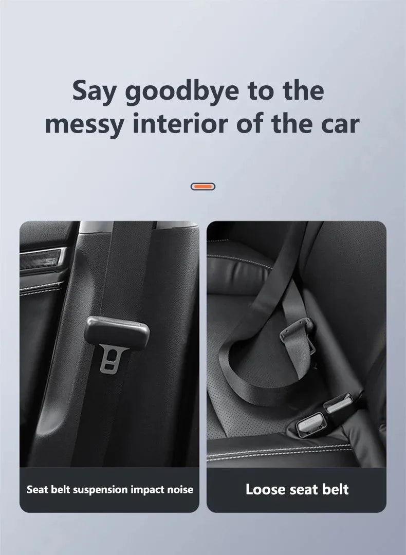 Fashion Magnetic Car Interior Supplies Seat Belt Holder Stabilizer For BMW i7 X7 G07 LCI iX I20 X1 U11 3 5 7 Series G70 G09 XM