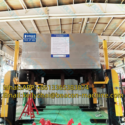 BEACON Truck 4 Post Lift Elevator Machine BC-4175 Mobile Lift Column Equipment for Car Lift