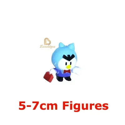 24pcs Anime Mini Figures Accessories Charms Poco Spike Nita Cute Cartoon Heroes Model Toys Game Collectibles for Children Gift