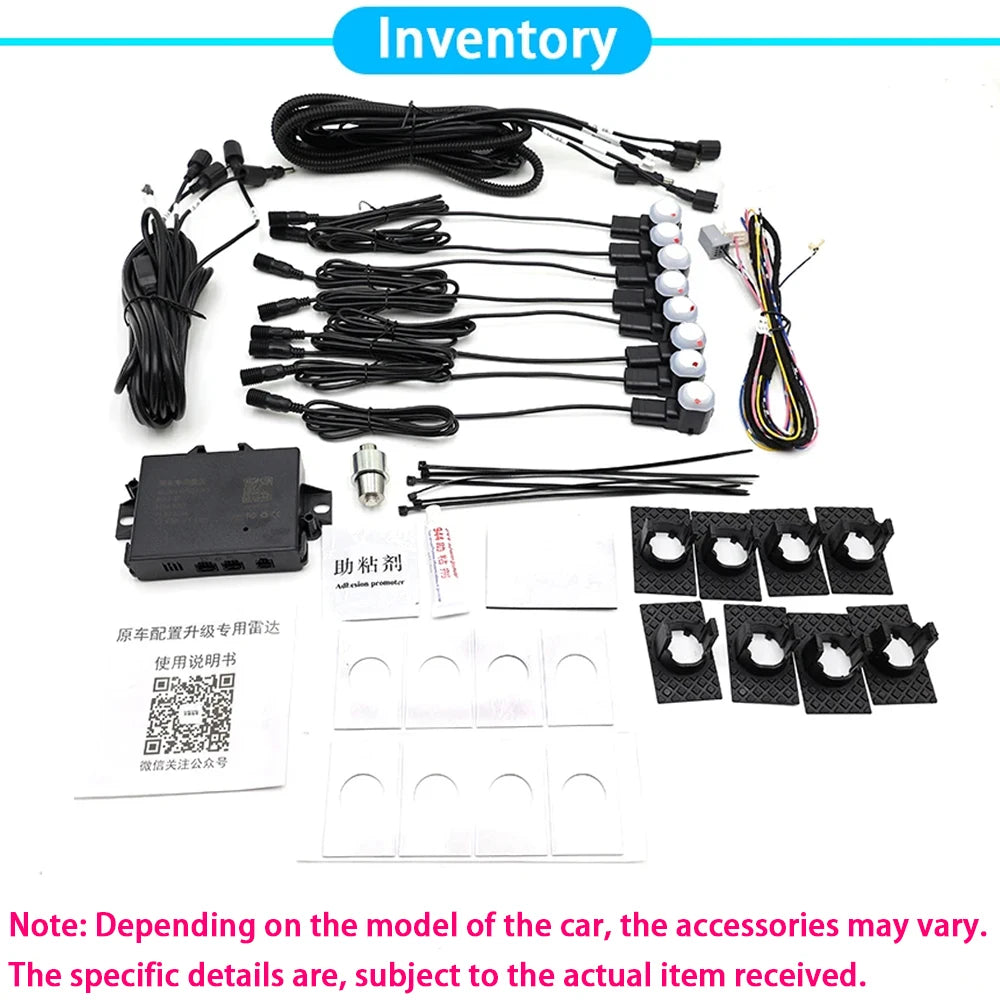 ZhuCamX Original OEM Parking Sensor Assistance Backup Radar Buzzer System for Toyota Corolla Cross XG10 2020 2021 2022