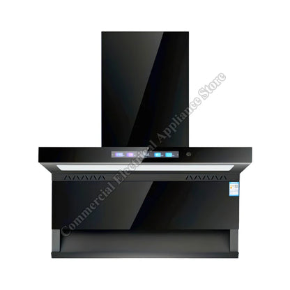 Range Hood With Voice and Waving Smart Control Low Noise Cookware Chimney Smart Sensor Kitchen Range Hood