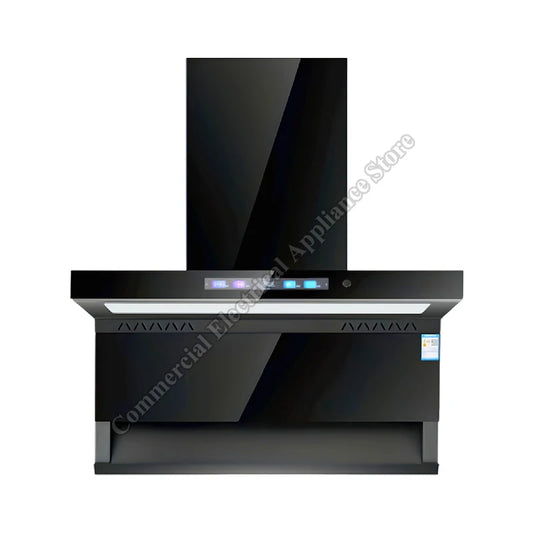 Range Hood With Voice and Waving Smart Control Low Noise Cookware Chimney Smart Sensor Kitchen Range Hood