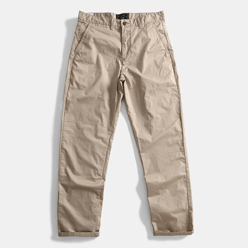 Heavyweight Thick Japanese Retro Pure Cotton Work Trousers Autumn Winter Men's Loose Casual Outdoor Straight Leg Pants Large ...